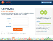 Tablet Screenshot of calemo.com